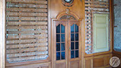 houten raamwerk stijlkamer voor aanbrengen wandbespanning