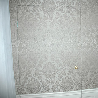 stoffen wandbespanning stijl- en vergaderkamer Dordrecht