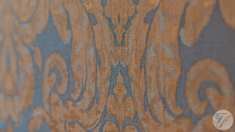 detail wandbespanning stof stijlkamer